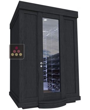Cellier mono-température 4 faces pleines - Vieillissement ou service - Gestion hygrométrie - Refroidissement et chauffage WINEROOM