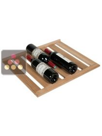 Clayette de stockage en chêne pour caves à vin de la gamme Tradition La SOMMELIERE