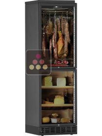 Combiné enchassable de 2 caves à charcuteries et fromages CALICE