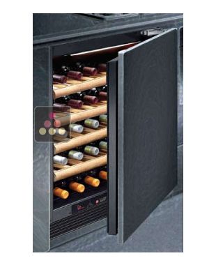 Cave à vin mono-température encastrable sous plan à façade habillable - Clayettes coulissantes
CALICE
