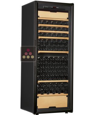Cave à vin multi-usages 3 températures - vieillissement, service des vins frais et chambrage des vins rouges - 3 températures - Equipement stockage/coulissant ARTEVINO