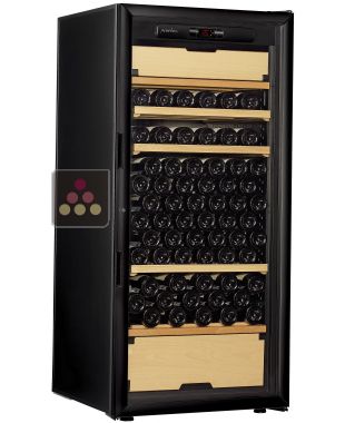 Cave à vin multi-usages 3 températures - vieillissement, service des vins frais et chambrage des vins rouges - 3 températures - Equipement stockage/coulissant ARTEVINO