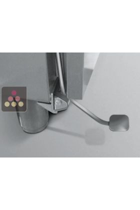 Kit pédales d'ouverture de porte pour armoire double-porte GN 2/1