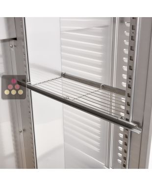 Grille de jonction en inox 258x500 mm pour armoire Gastronorme 2 portes LIEBHERR PRO