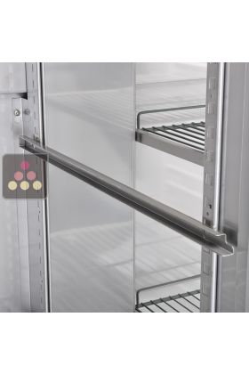 Glissière inox côté droit pour armoires Gastronormes 2 portes