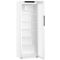 Armoire positive ventilée blanche - Porte vitrée et éclairage LED latéral - 286L