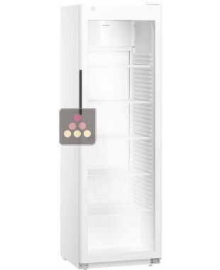 Armoire positive ventilée blanche - Porte vitrée - 286L LIEBHERR PRO