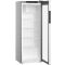 Armoire positive ventilée - Porte vitrée et éclairage LED latéral - Époxy Silver - 250L