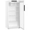 Armoire positive ventilée blanche - Porte vitrée et éclairage LED latéral - 432L