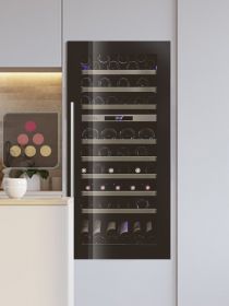 Cave à vin 2 températures de service encastrable en colonne auto-ventilée LE CHAI