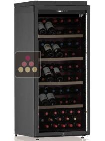 Cave à vin multi-températures de service et de conservation - Présentation inclinée CALICE