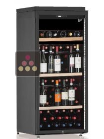 Cave à vin multi-températures de service et de conservation - Pose libre - Présentation verticale CALICE
