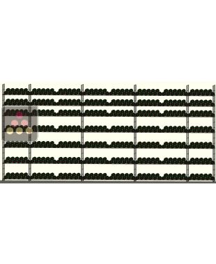 Rangements modulaires pour 1337 bouteilles - Fabrication Essential System ARCHITECTURE INTERIEURE DU VIN