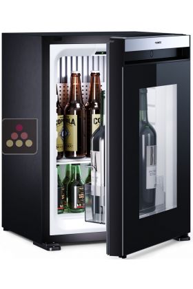 Mini-Bar silencieux porte vitrée 30L - Charnières à droite