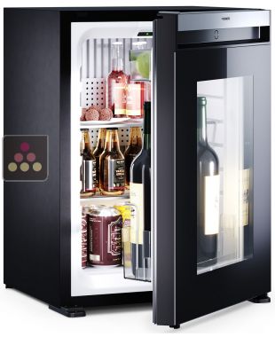 Mini-Bar silencieux porte vitrée - Charnières à droite DOMETIC