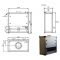 Climatiseur de cave 1550W - Evaporateur gainable vertical - Froid, Chauffage et Humidification