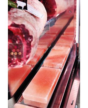 Lot de 3 pierres de sel d'himalaya pour maturation viande BRERA