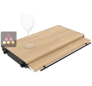 Tablette bois extensible pour module L'Atelier du Vin - Largeur 60cm  ARCHITECTURE INTERIEURE DU VIN