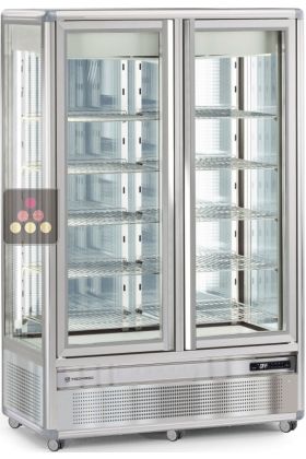 Vitrine verticale positive statique - Stockage grilles - 760L