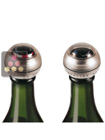 Bouchon &agrave; Champagne - Indicateur de bulles L'ATELIER du VIN